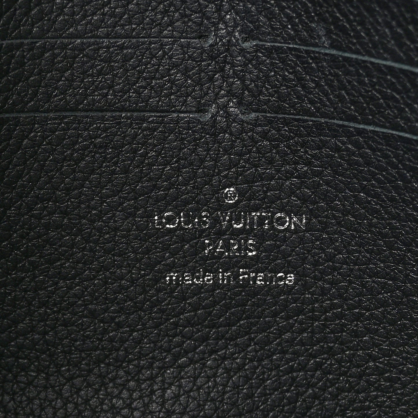 LOUIS VUITTON Soft Calfskin My Lockme Chain Pochette Black