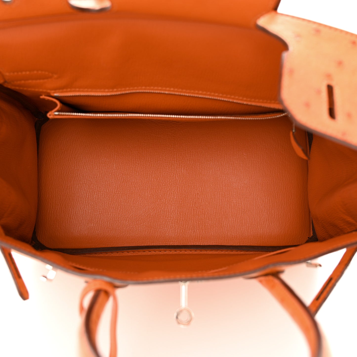Ostrich Birkin 30 Orange