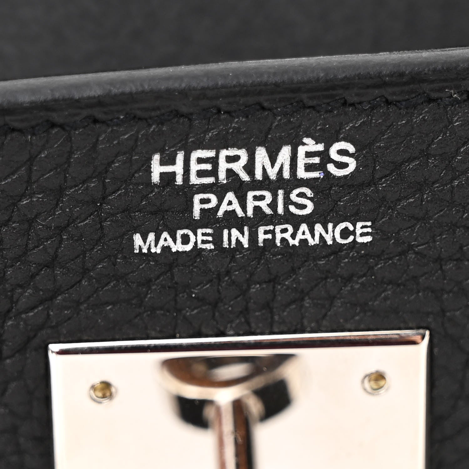 Hermes Togo Kelly Retourne 32 Black 6 of 10