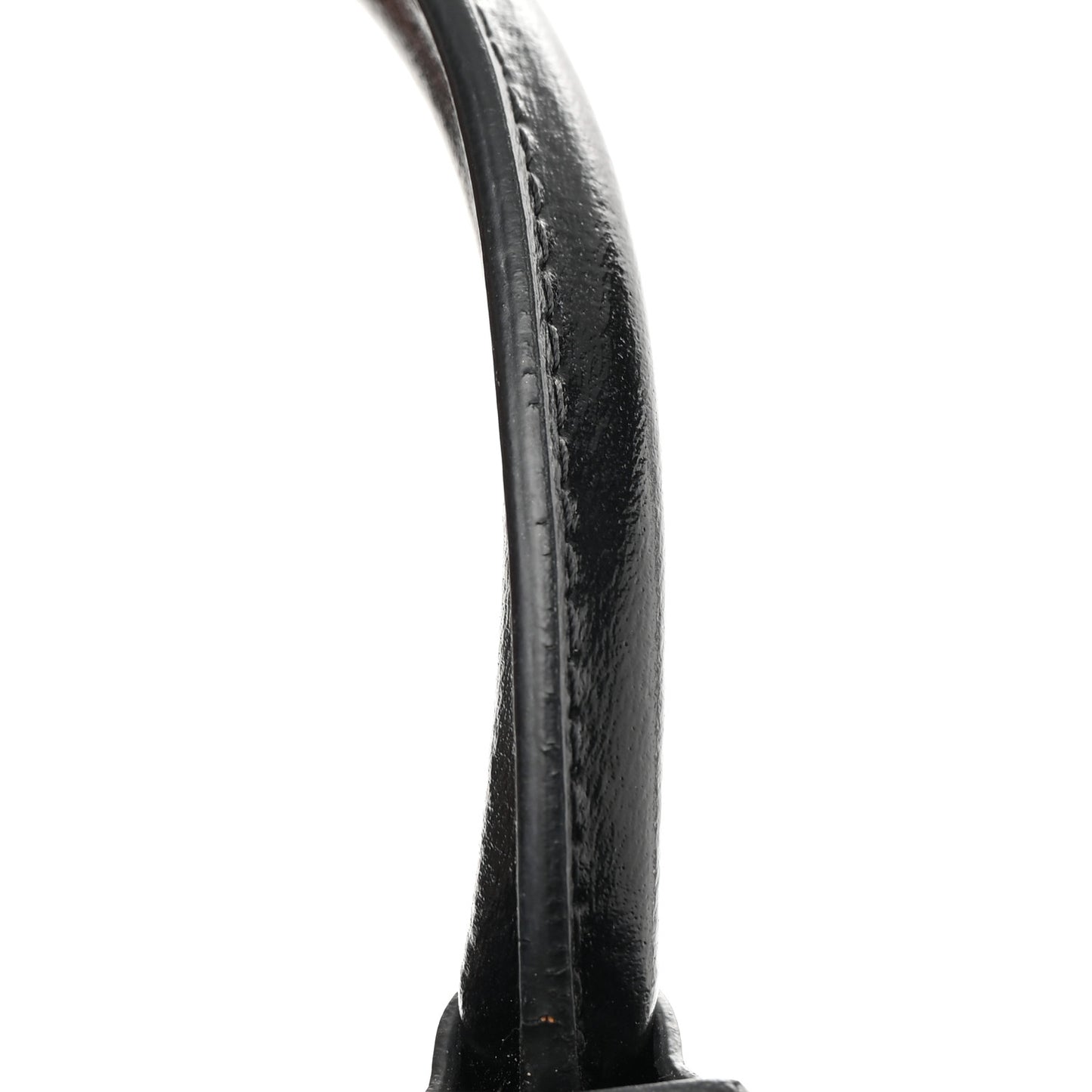Shiny Lord Calfskin Mini Antigona Black