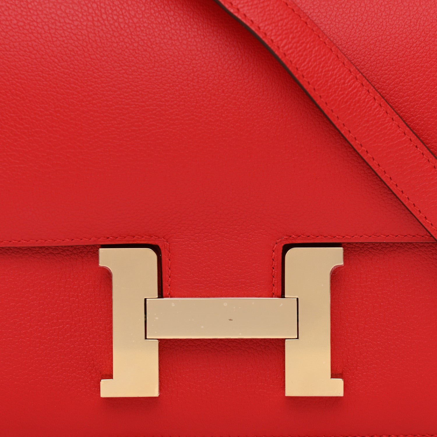 Hermes Evercolor Verso Constance 24 Rouge De Coeur Rouge Vif 8 of 10