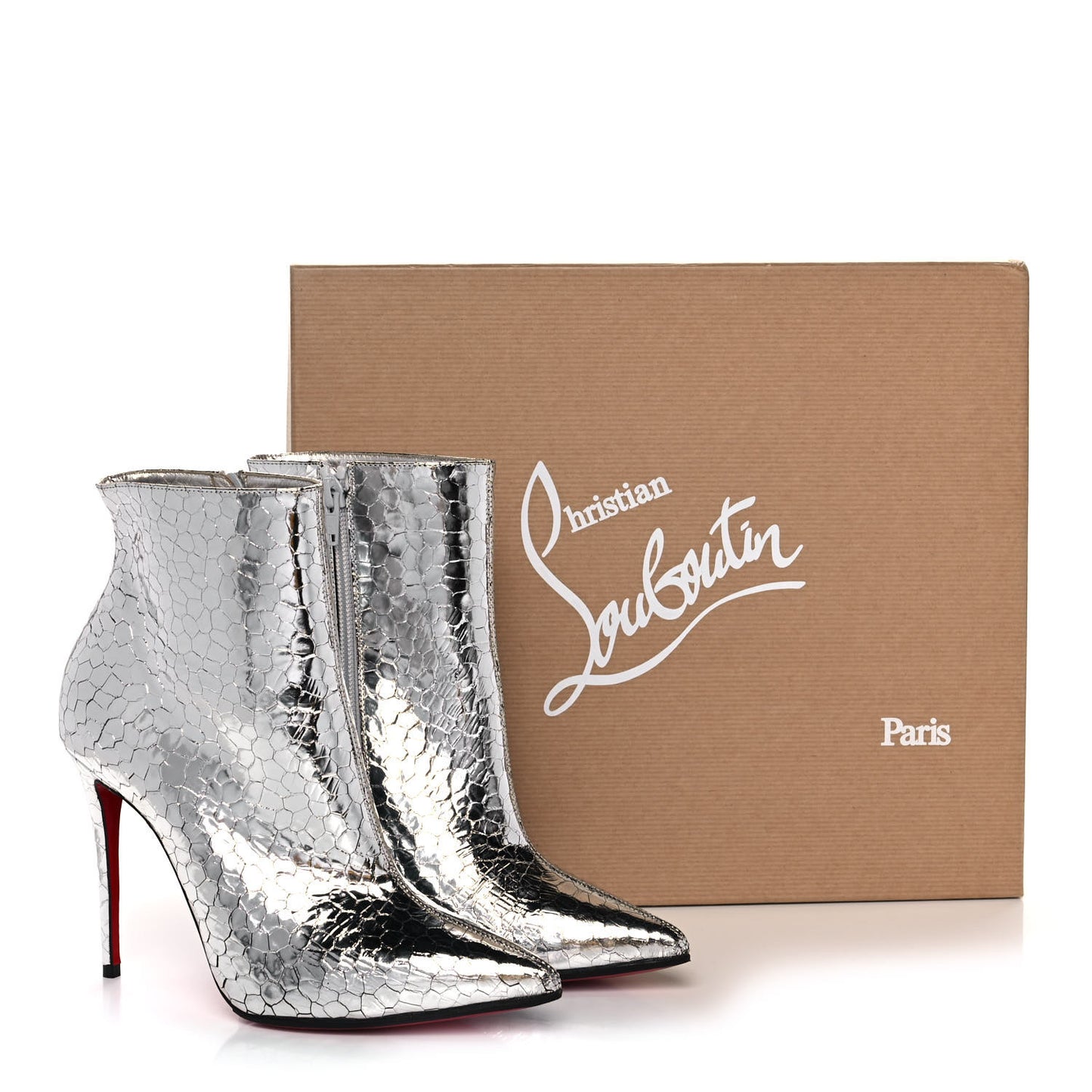 Specchio Martele So Kate 100 Ankle Boots 36.5 Silver