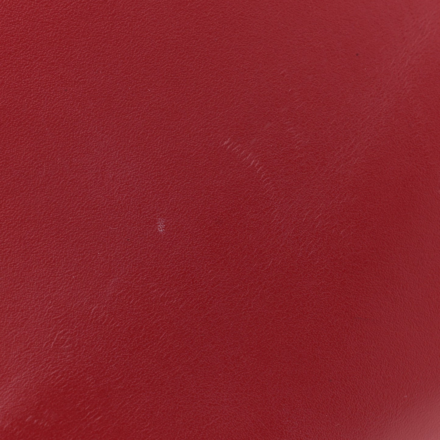 Smooth Calfskin Small Zumi Top Handle Shoulder Bag Hibiscus Red