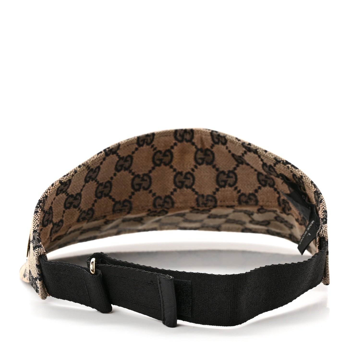 Monogram Visor Hat L Beige Blue