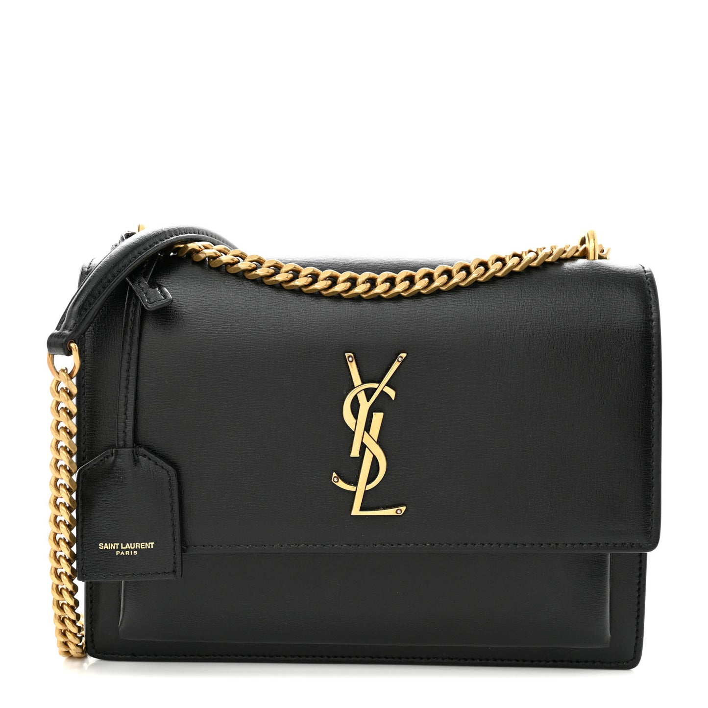 Calfskin Medium Monogram Sunset Black