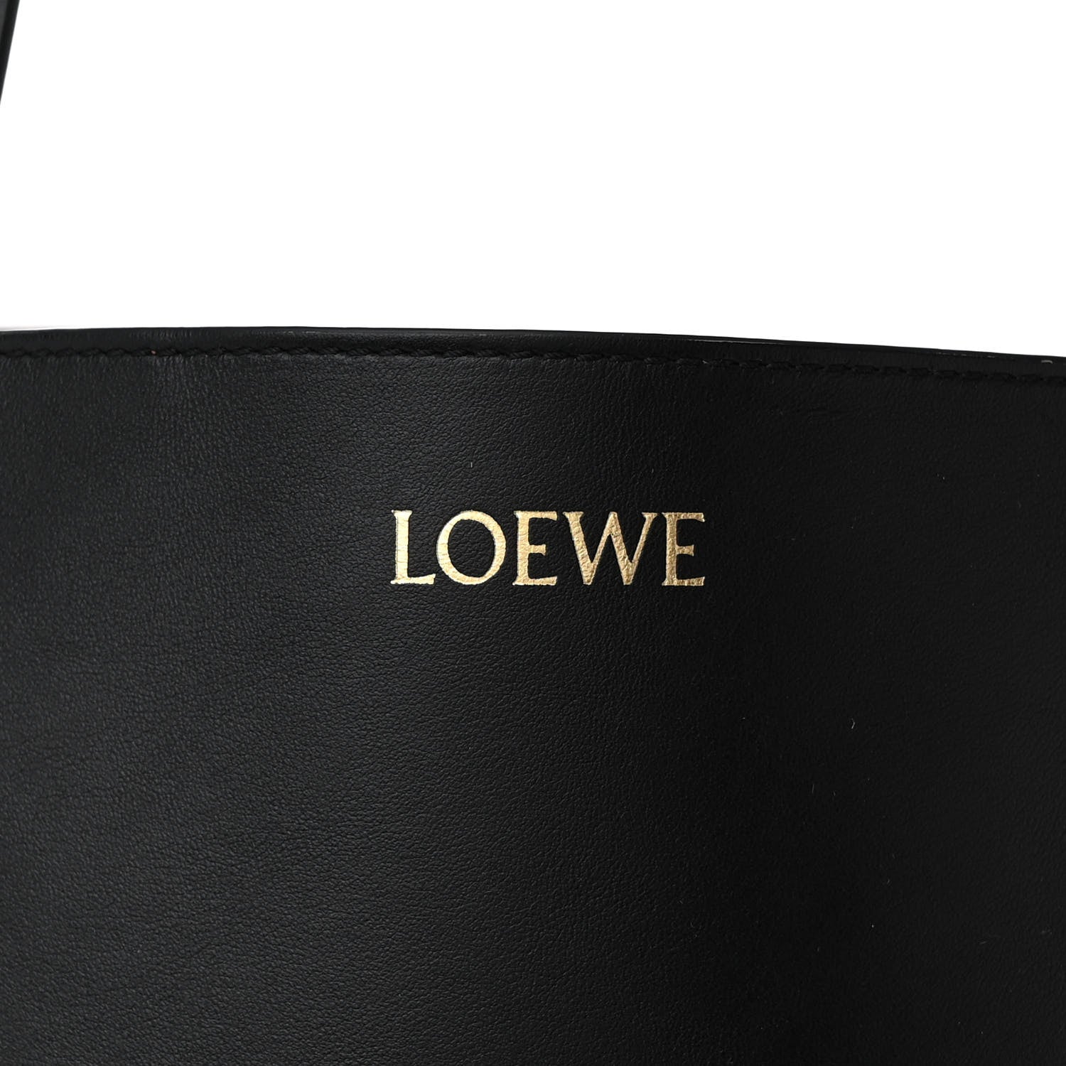 Loewe Shiny Calfskin Large Puzzle Fold Black 6 of 10