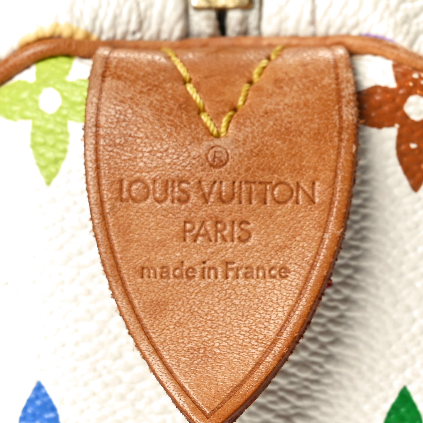 Monogram Multicolor Speedy 30 White