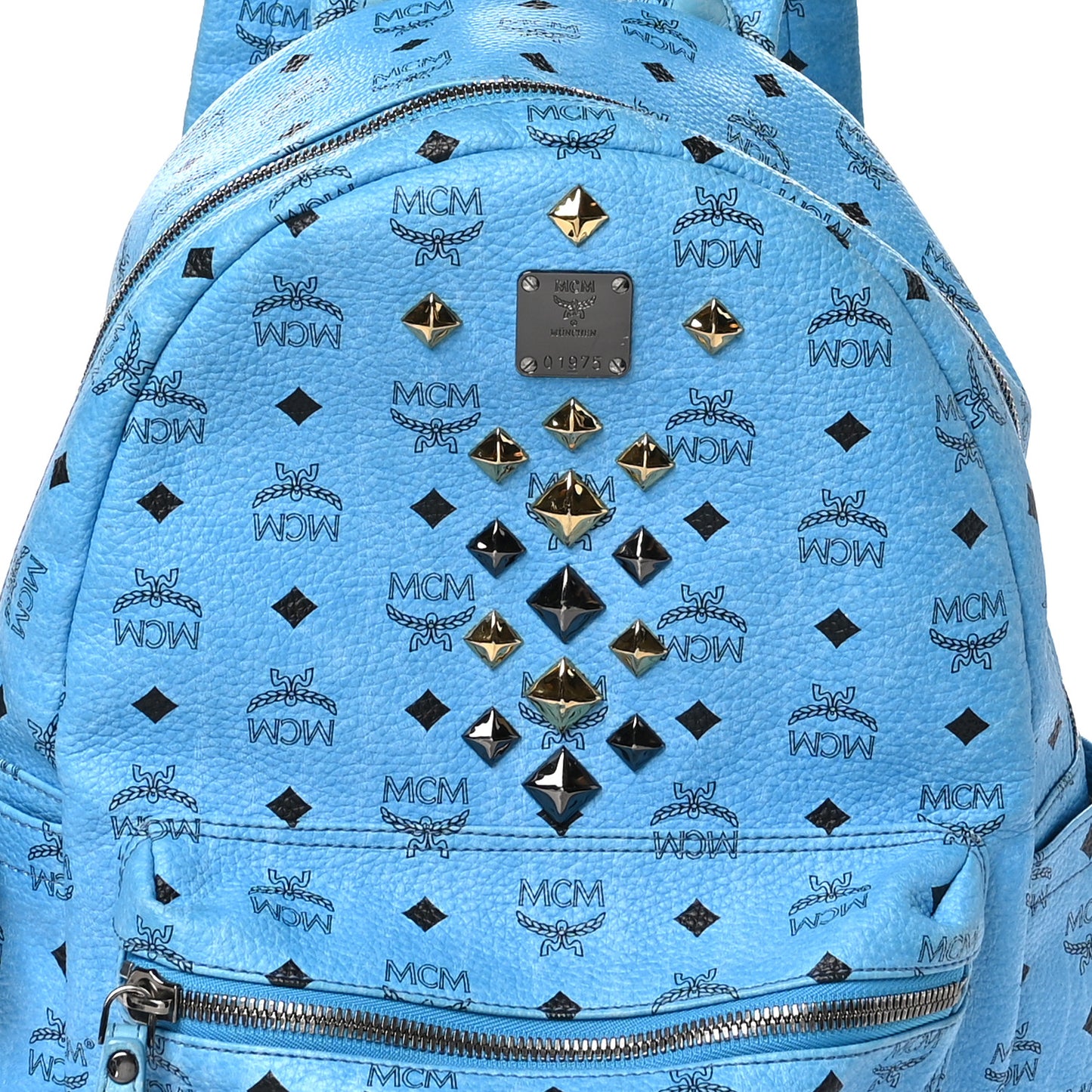 Visetos Studded Medium Stark M Backpack Blue