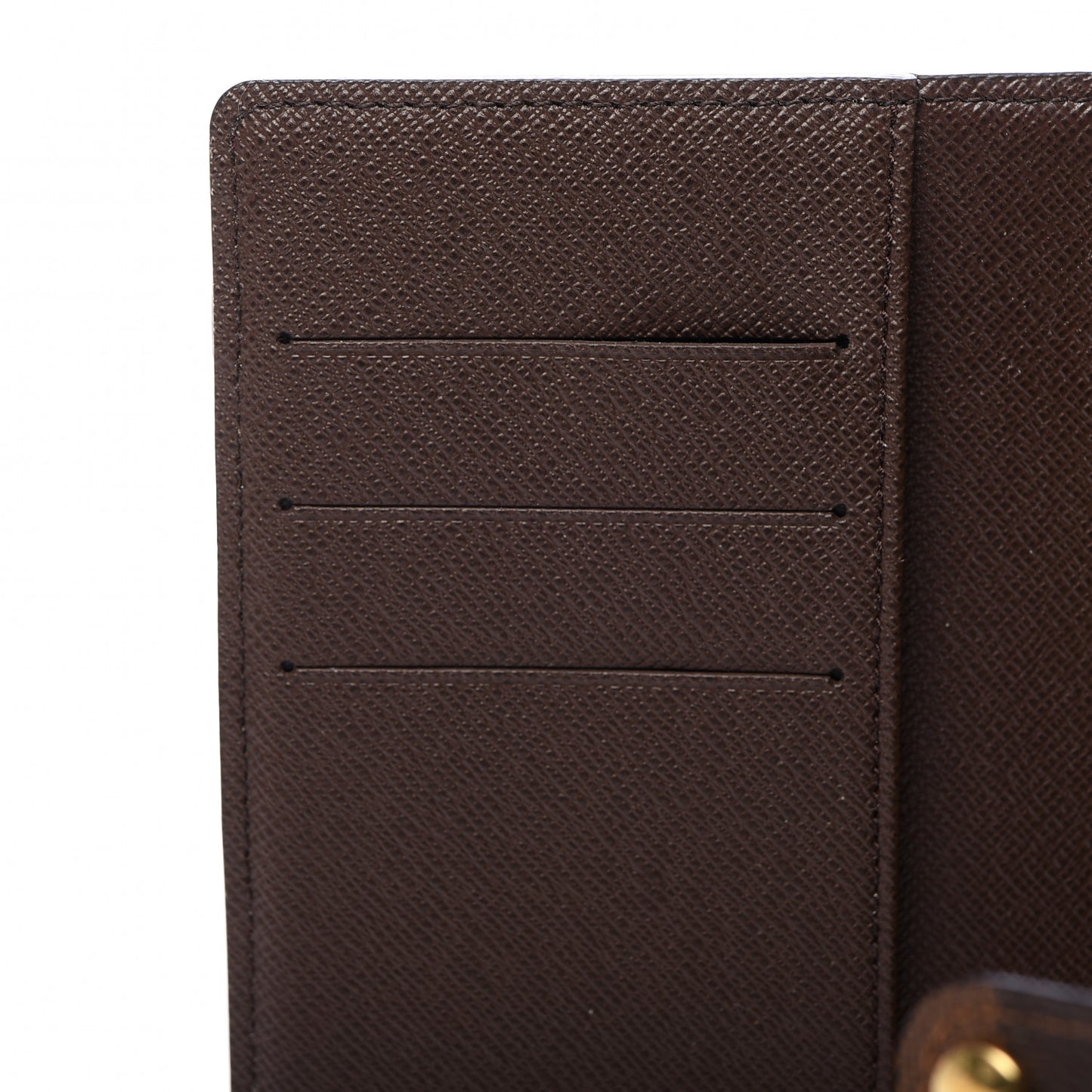 Damier Ebene Small Ring Agenda Cover