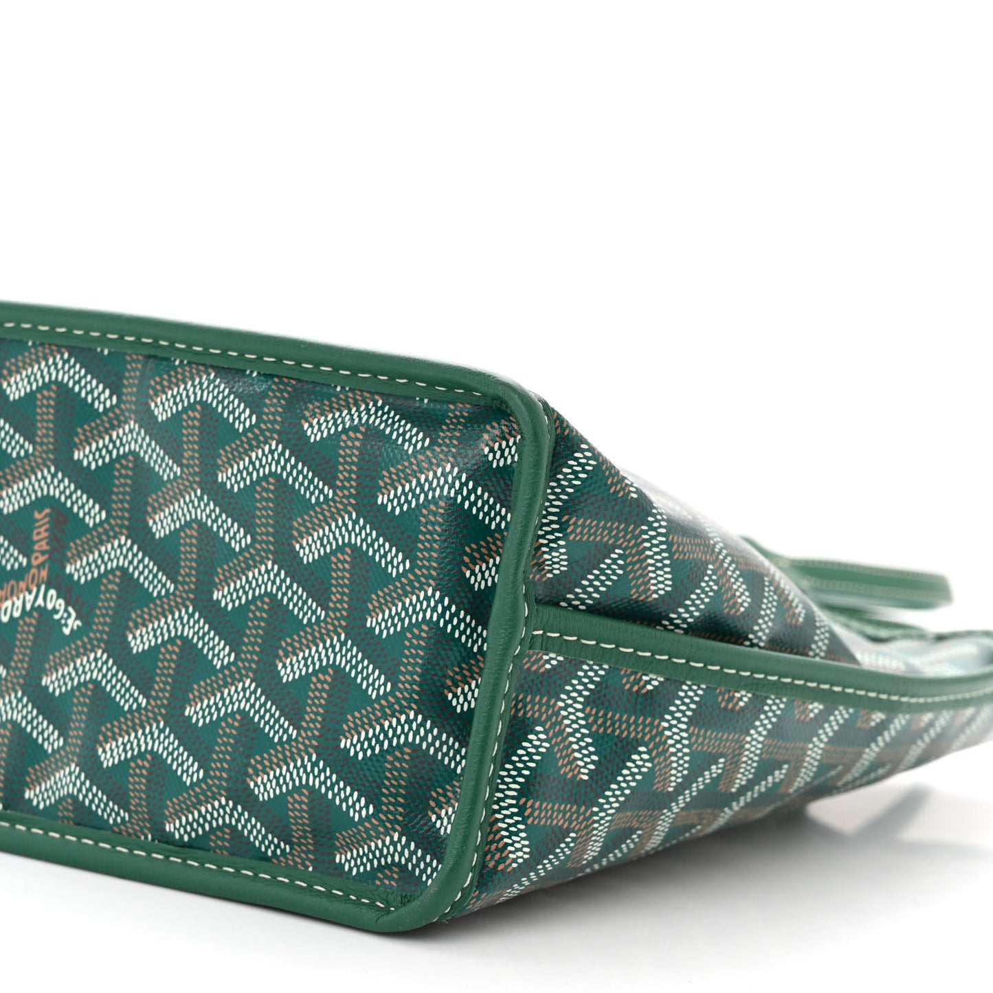 Goyardine Reversible Mini Anjou Green