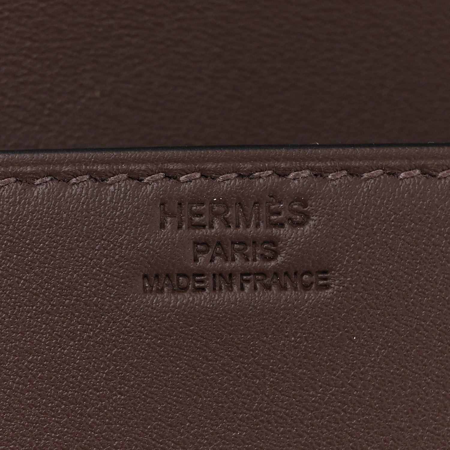 Hermes Swift Shadow Clutch 29 Moka 6 of 8