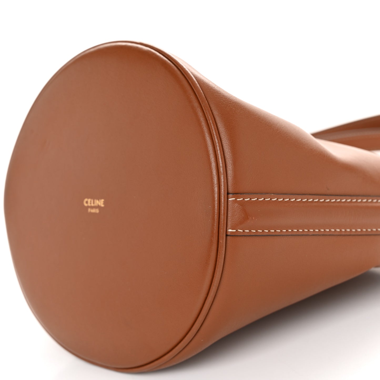 Smooth Calfskin Teen Bucket 16 Tan