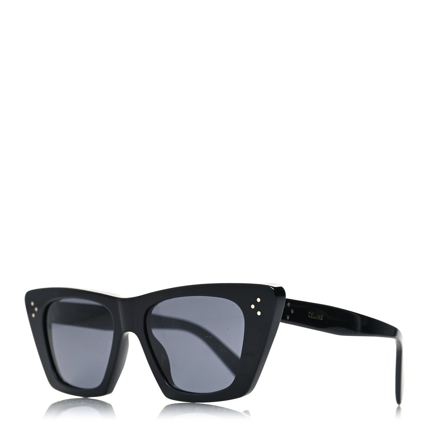 Acetate Cat Eye Sunglasses CL40187I Black
