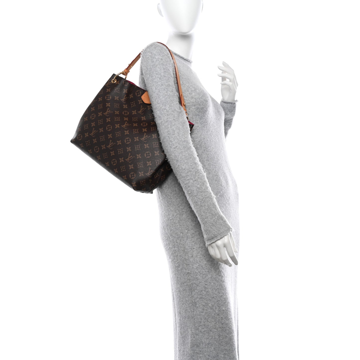 LOUIS VUITTON Monogram Graceful PM Pivoine