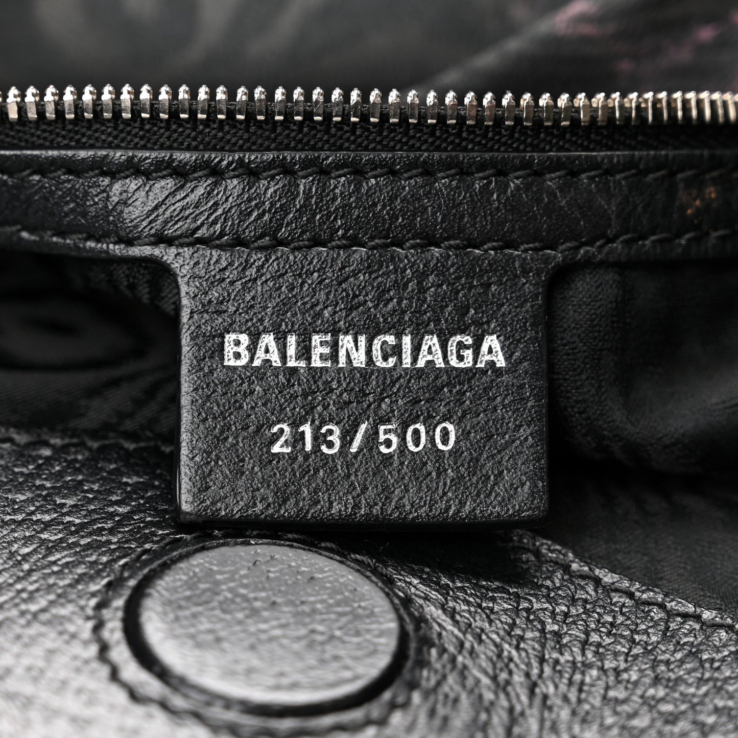 X BALENCIAGA BB Monogram Web Graffiti Large Ophidia Shopping Tote Black