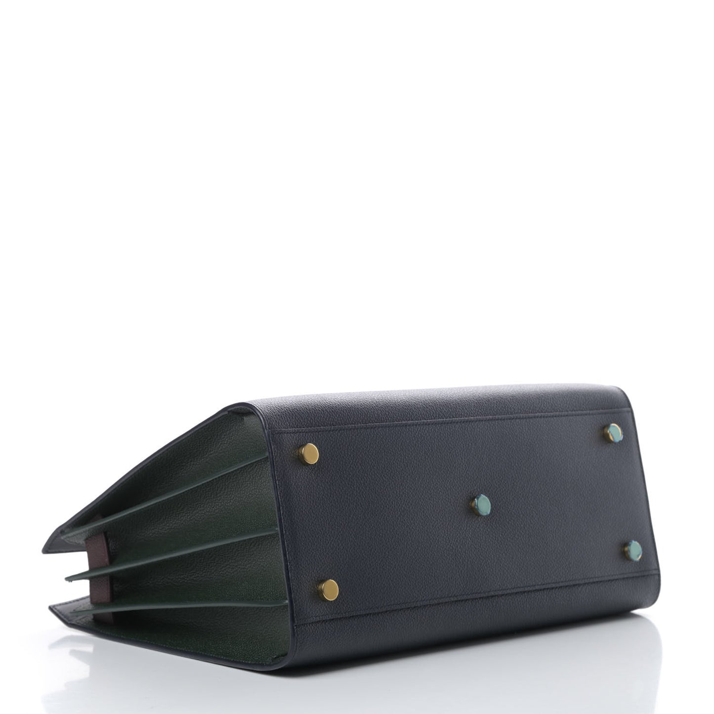 Grained Calfskin Small Sac De Jour Multi
