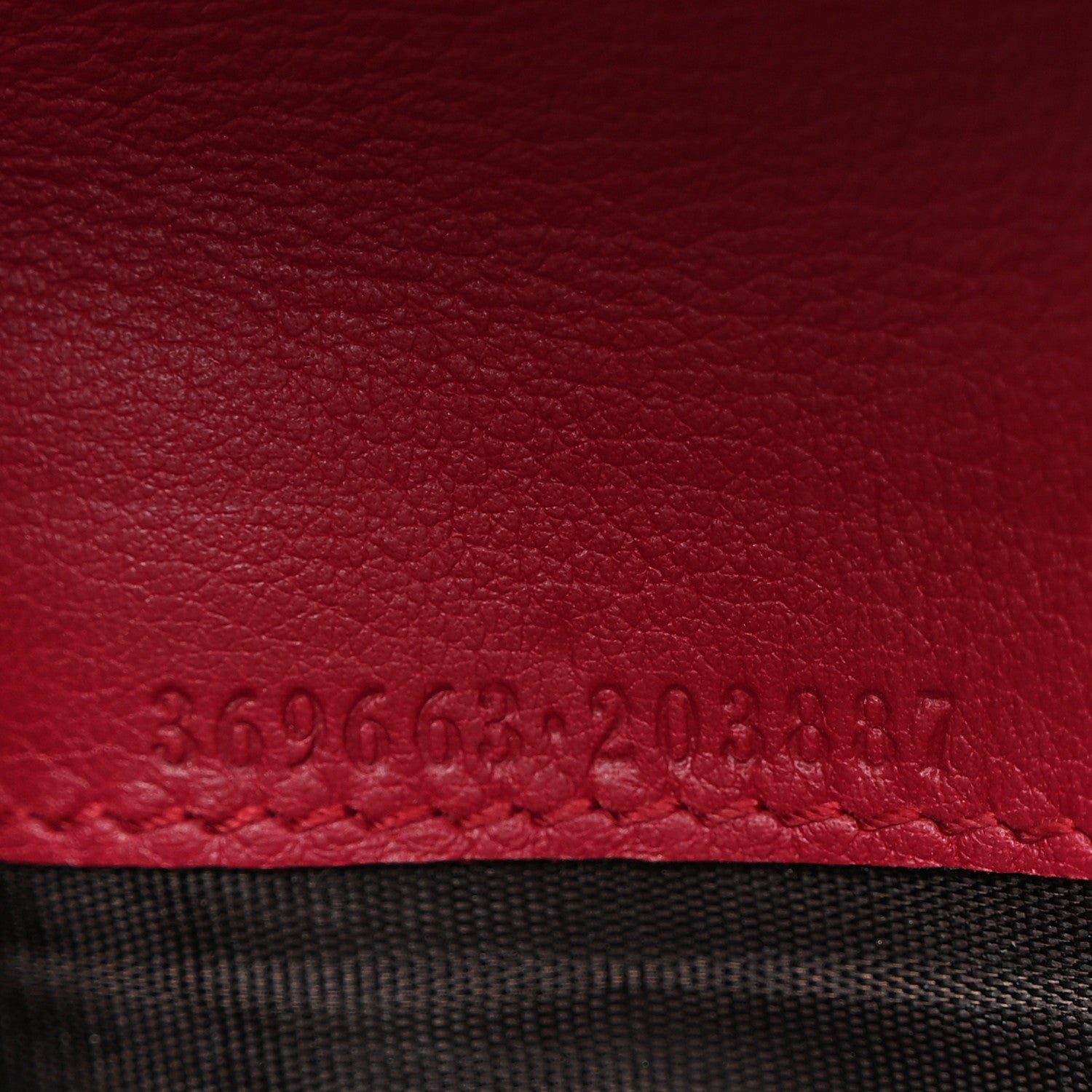 Gucci Shade Lux Calfskin Icon Continental Wallet Petunia 7 of 8