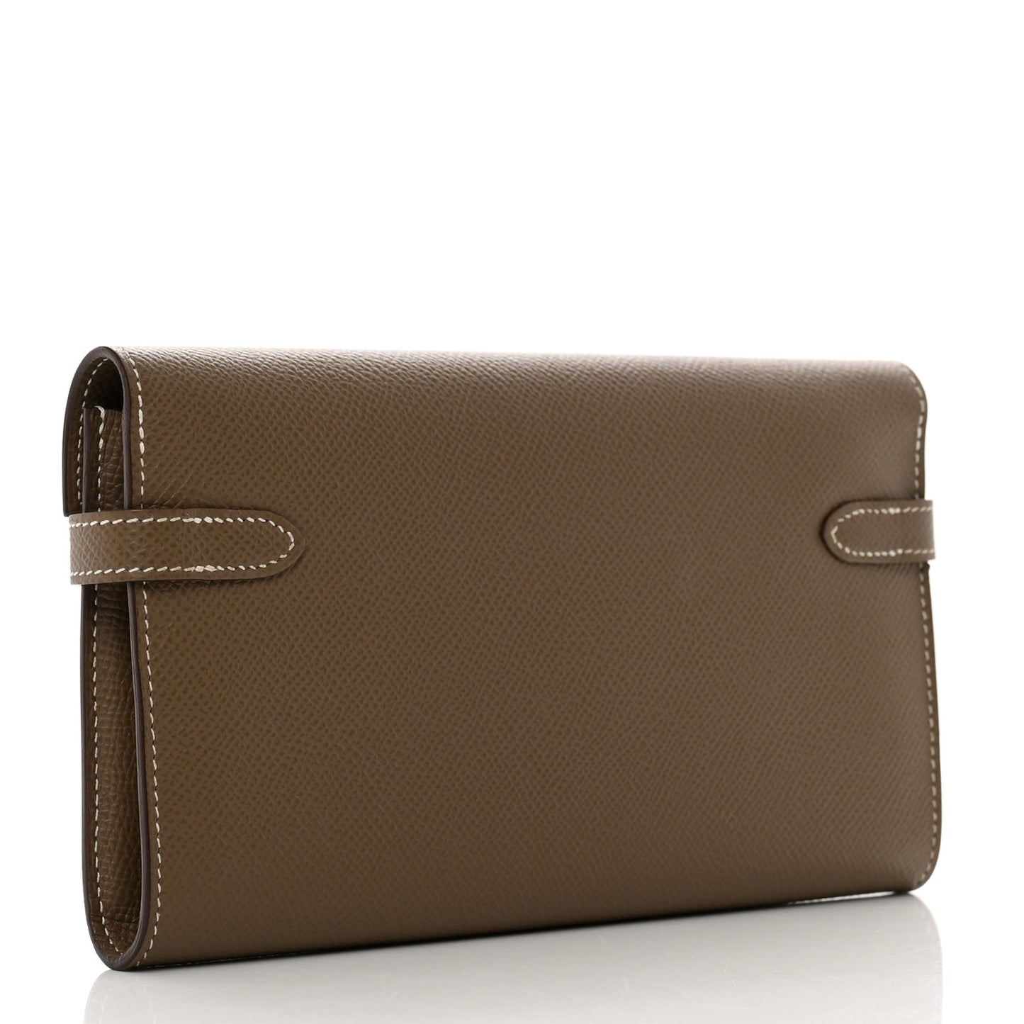 Epsom Kelly Longue Wallet Etoupe