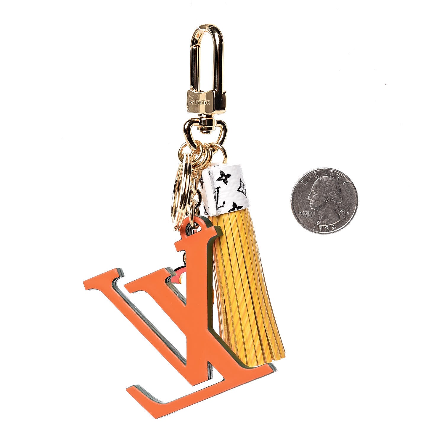 Louis Vuitton LV Pop Tassel Bag Charm and Key Holder 2 of 3