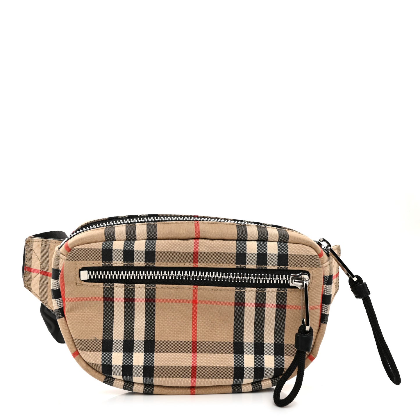 Nylon Vintage Check Small Cannon Bum Bag Archive Beige