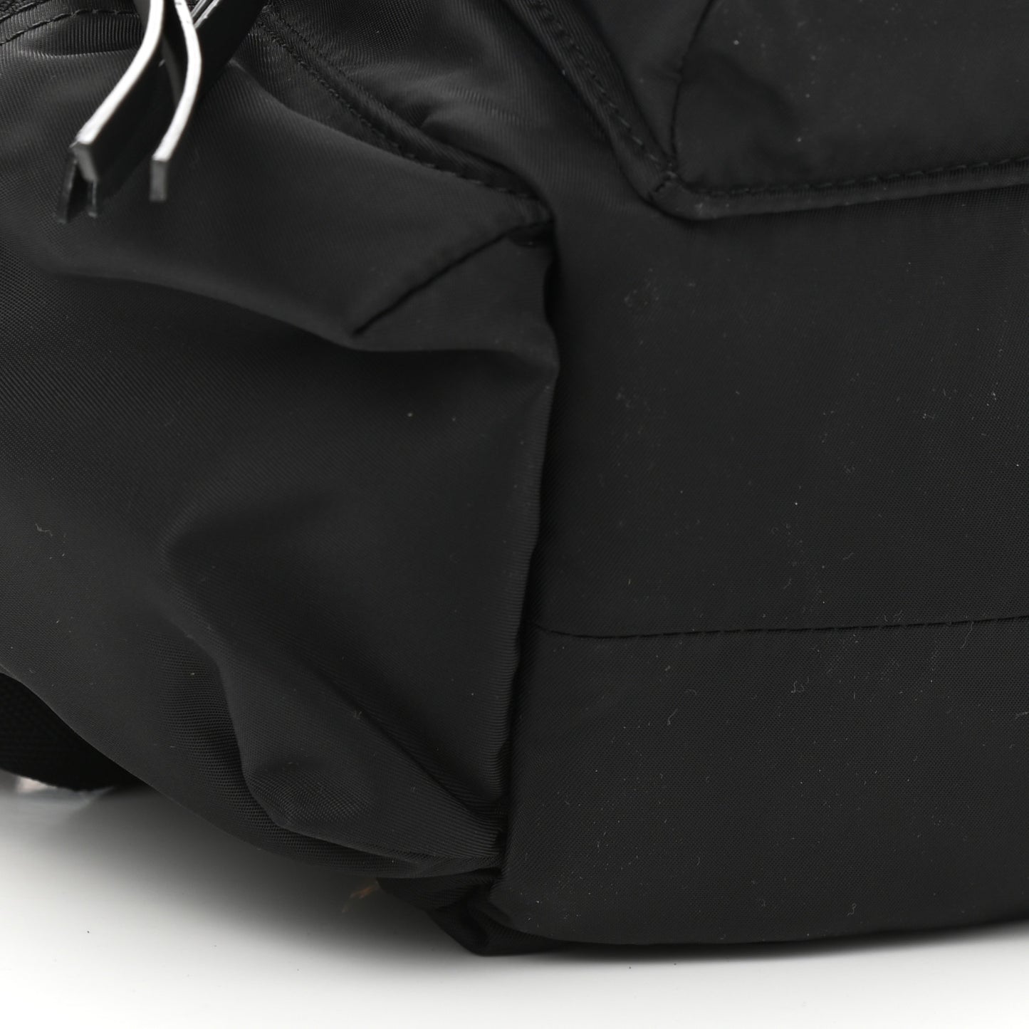 Nylon Medium Rucksack Backpack Black