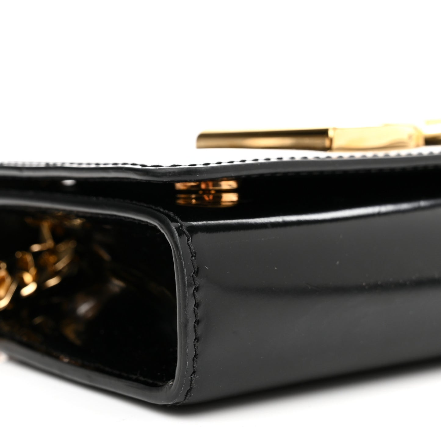 Calfskin 3.5 Mini Chain Bag Black