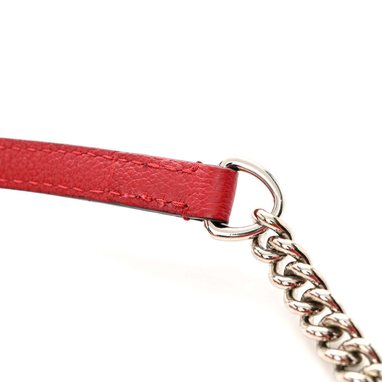Soft Calfskin Mylockme Chain Bag BB Rubis