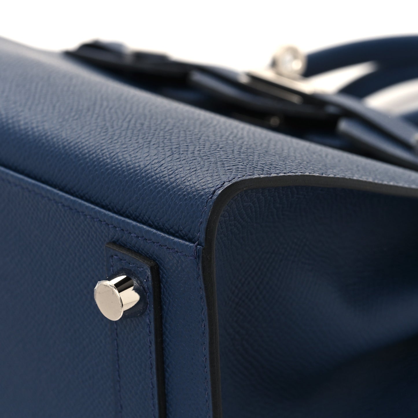 Epsom Birkin Sellier 25 Bleu Navy
