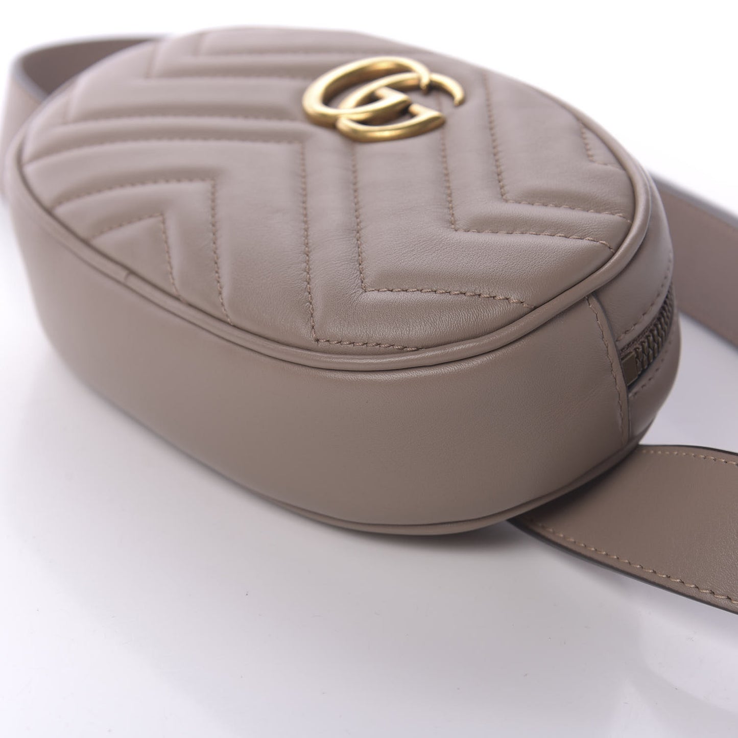 Calfskin Matelasse GG Marmont Belt Bag 85 34 Porcelain Rose