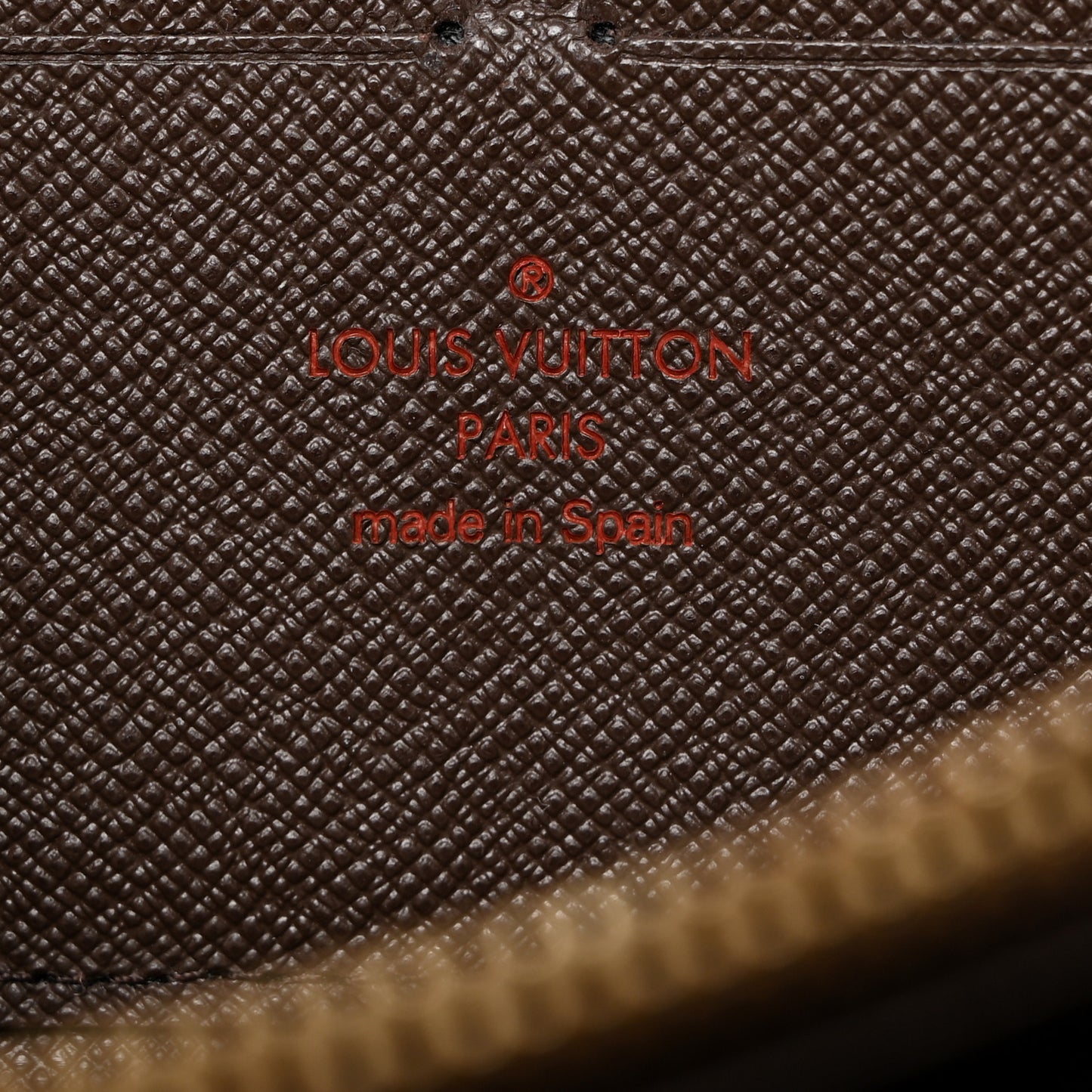 Damier Ebene Zippy Wallet