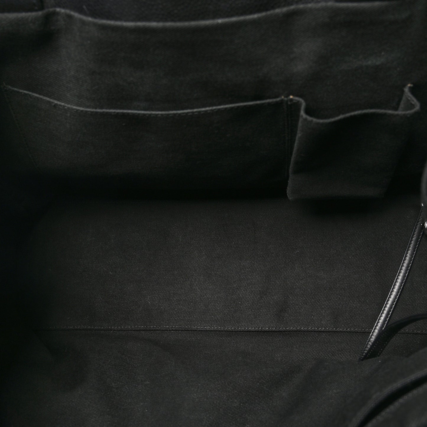 Caviar Executive Cerf Shopper Tote Black