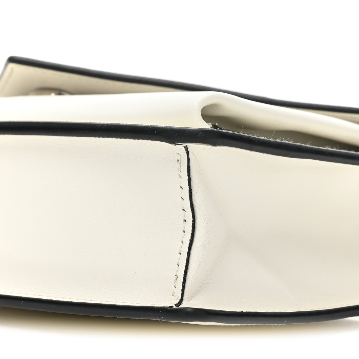 Prada Saffiano City Calfskin Mini Envelope Bag White 7 of 8