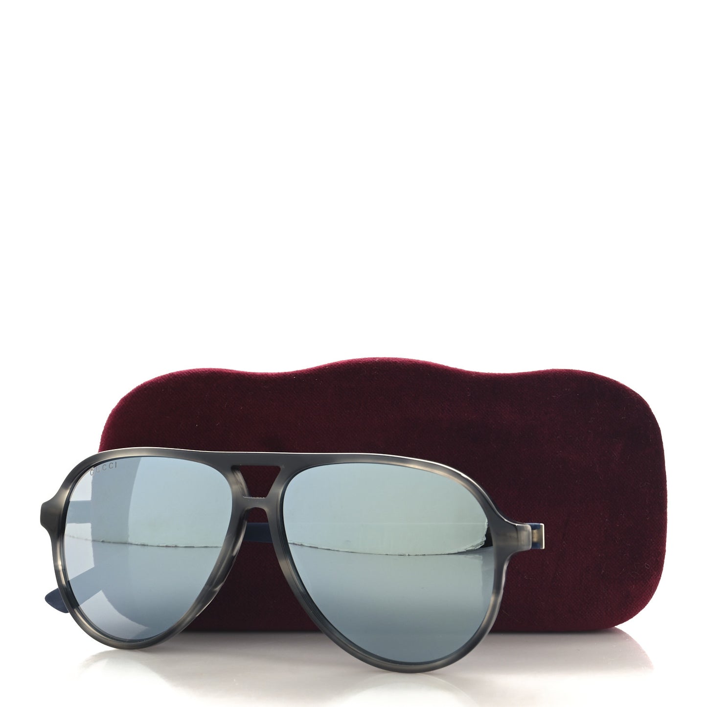 Acetate Web Aviator Sunglasses GG0423S Blue
