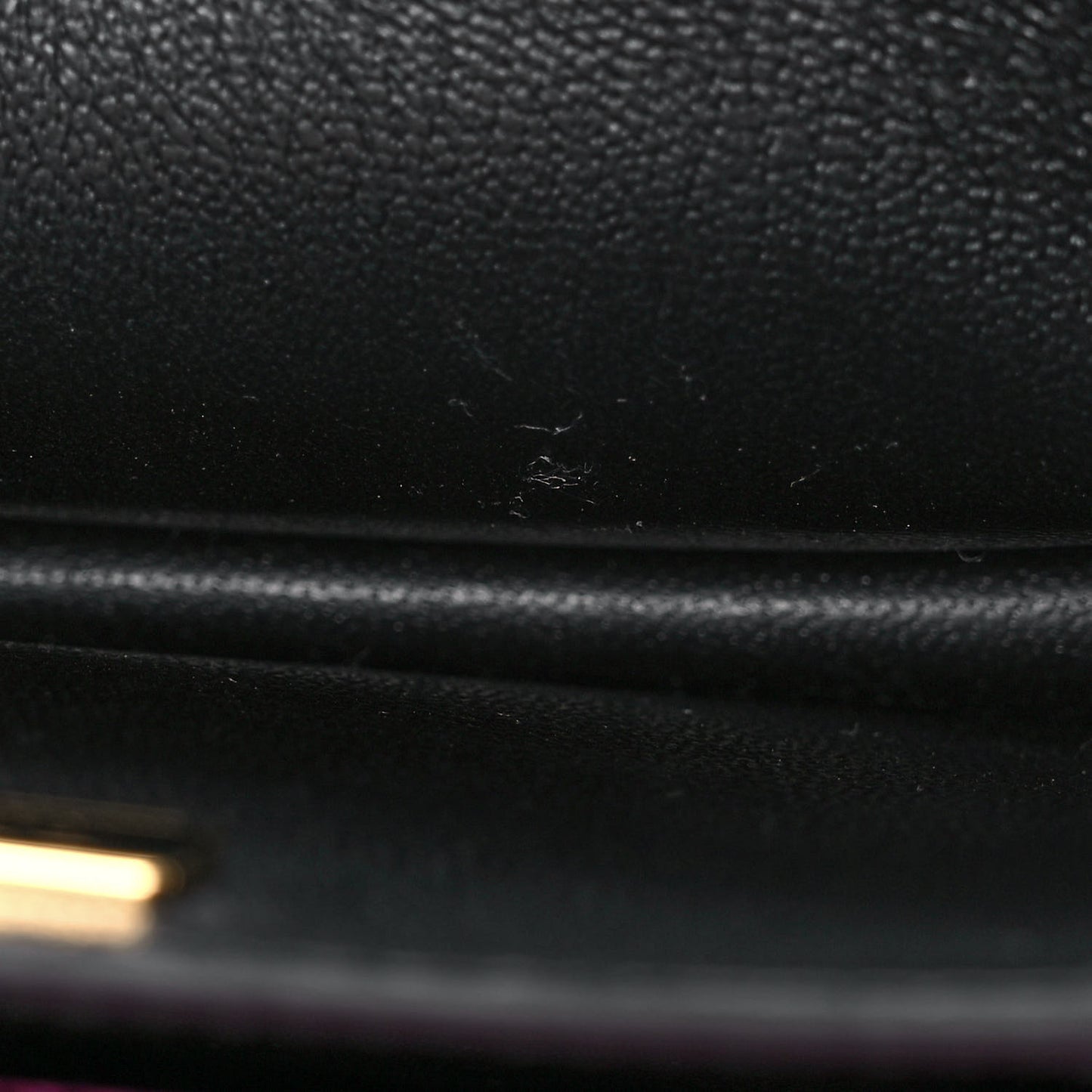 City Calf Saffiano Cahier Bag Fuxia Black