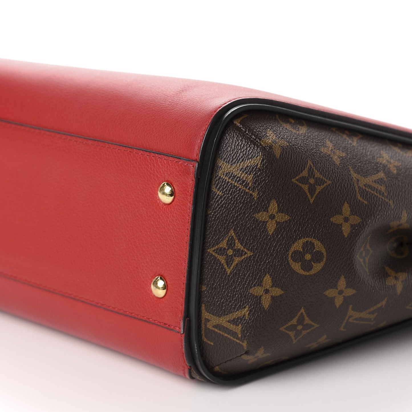 Calfskin Monogram Kimono Tote Cherry