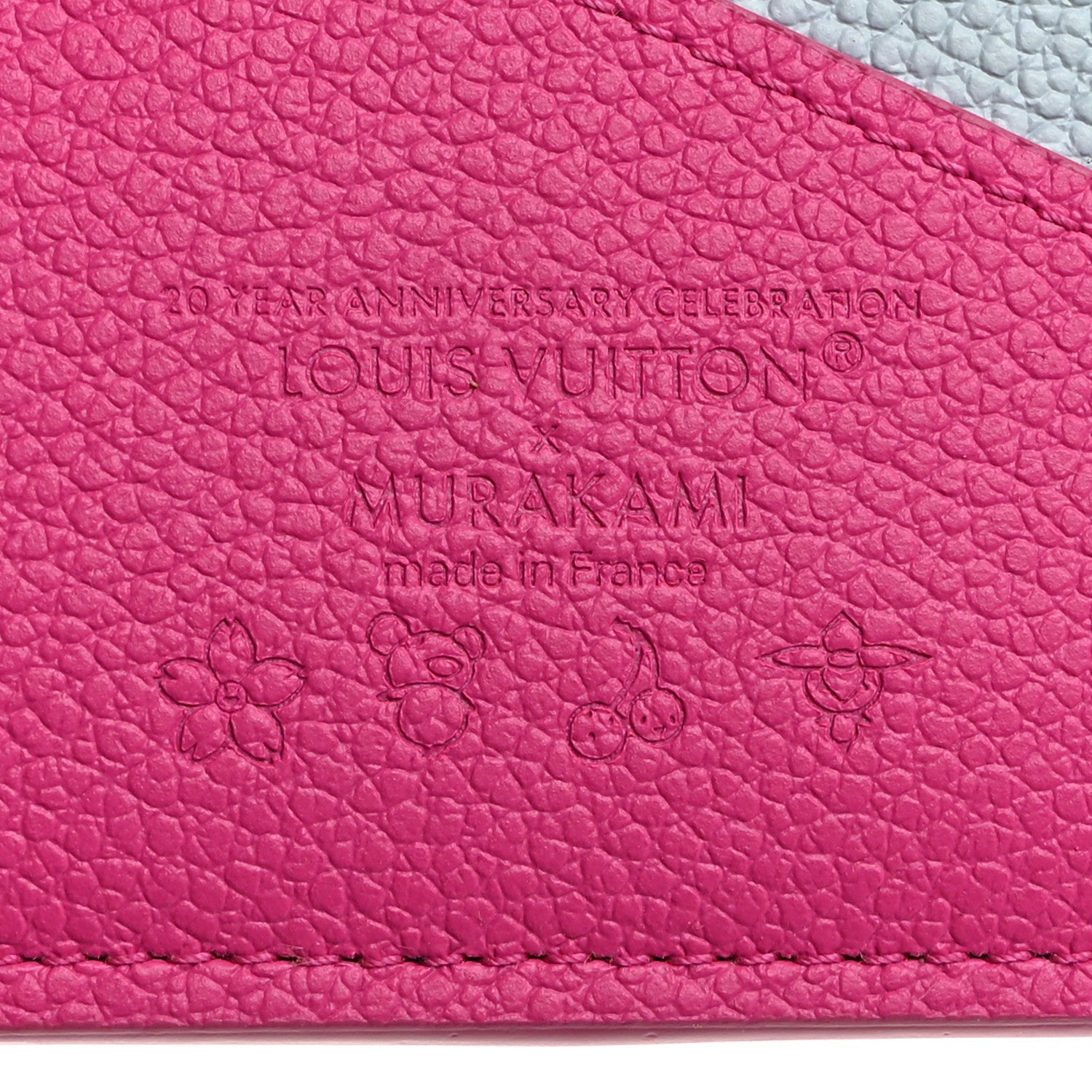 Louis Vuitton LV X TM Monogram Multicolor Criss-Cross Card Holder Kawaii Pink 6 of 7