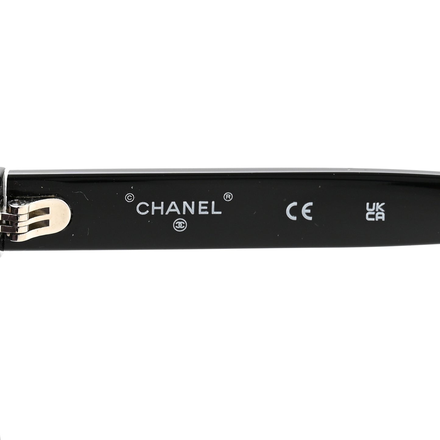 Acetate Strass Rectangle Sunglasses 71539A Black