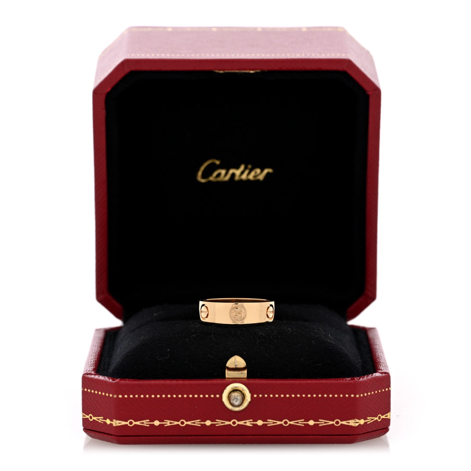 Cartier 18K Yellow Gold 5.5mm LOVE Ring 52 6 5 of 5