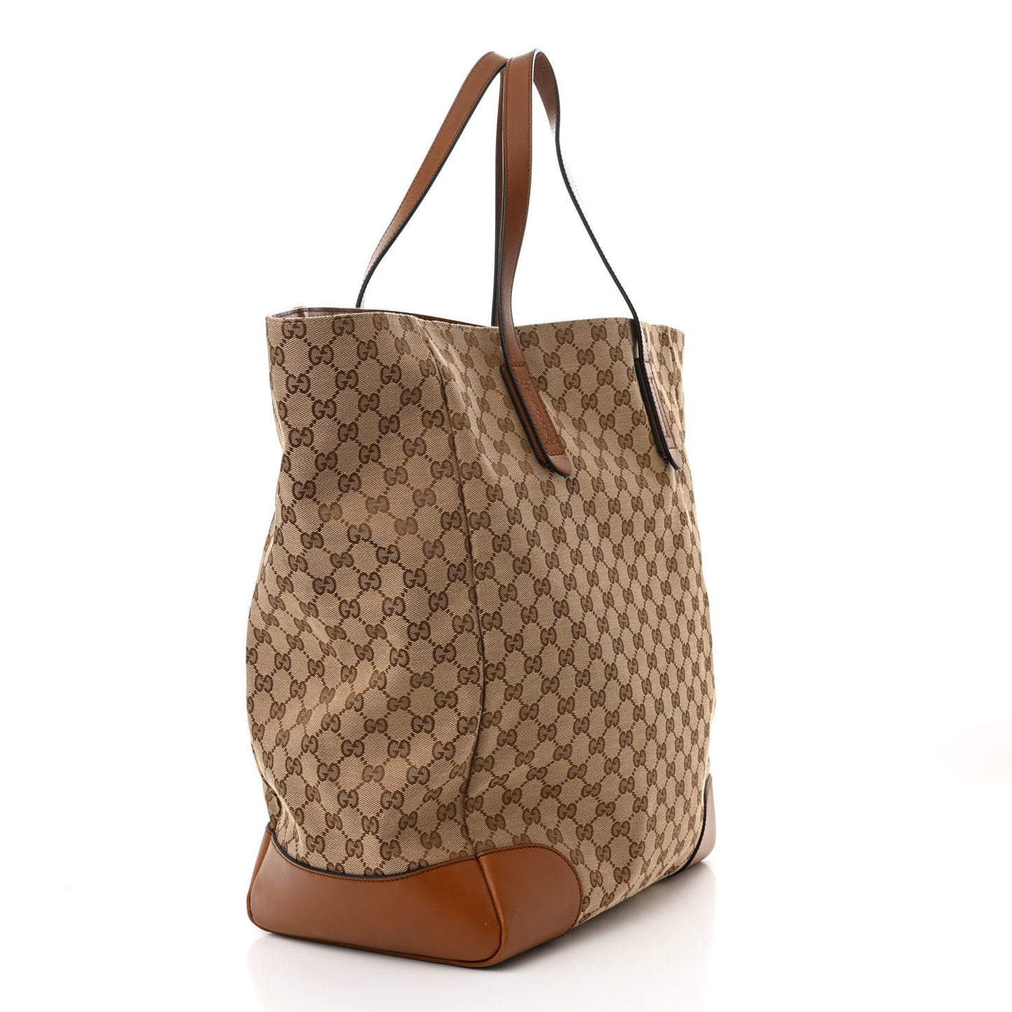 Monogram Large Vertical Original Tote Tan