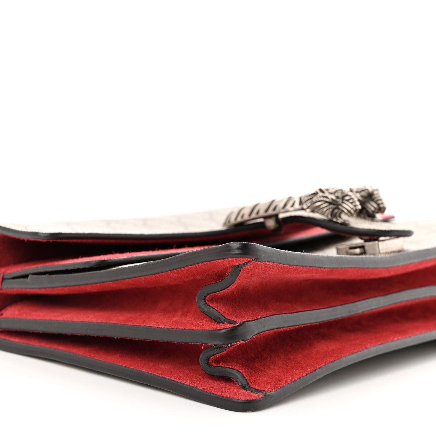 GG Supreme Monogram Small Dionysus Shoulder Bag Red