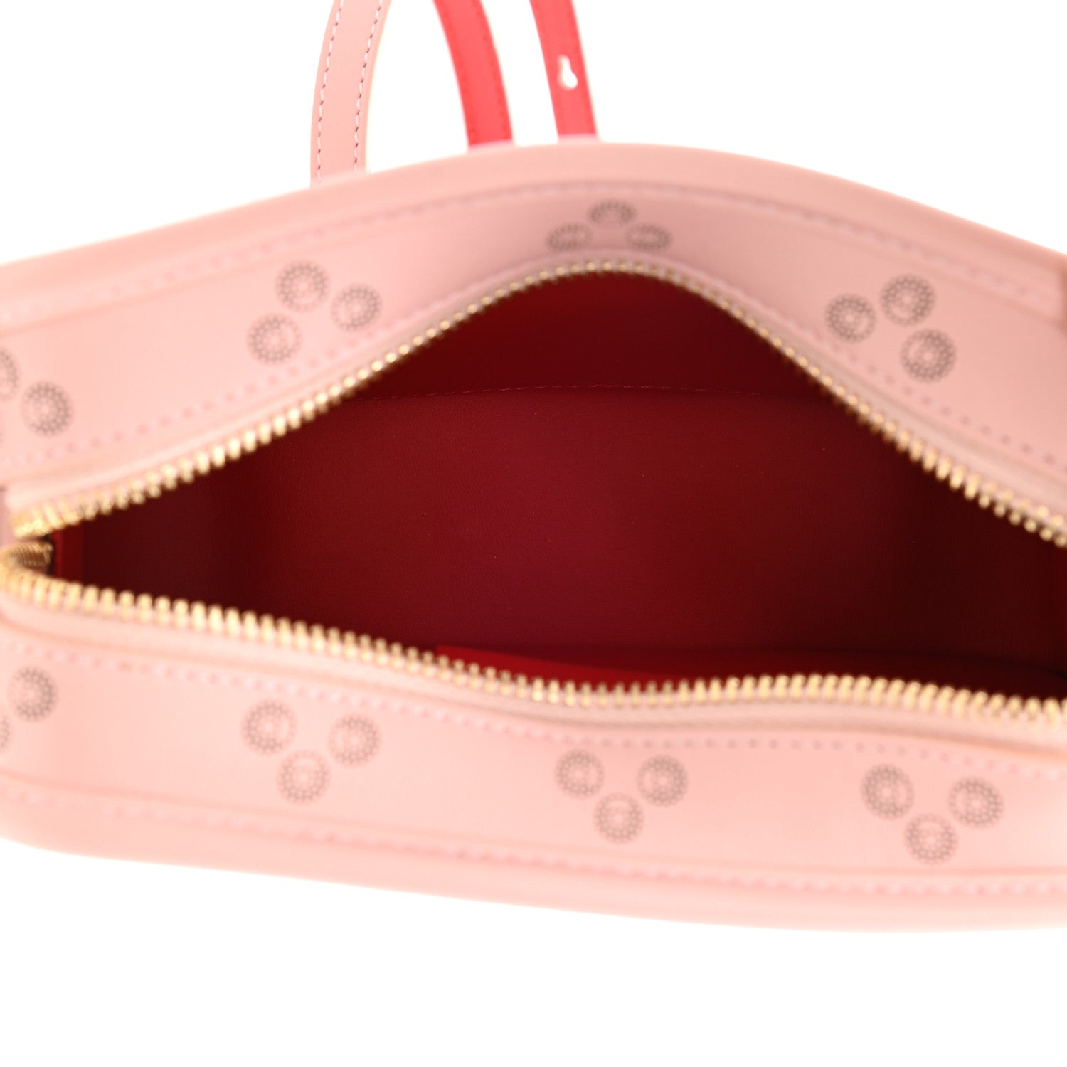 Christian Louboutin Calfskin Small Radioloubi Pink 4 of 7