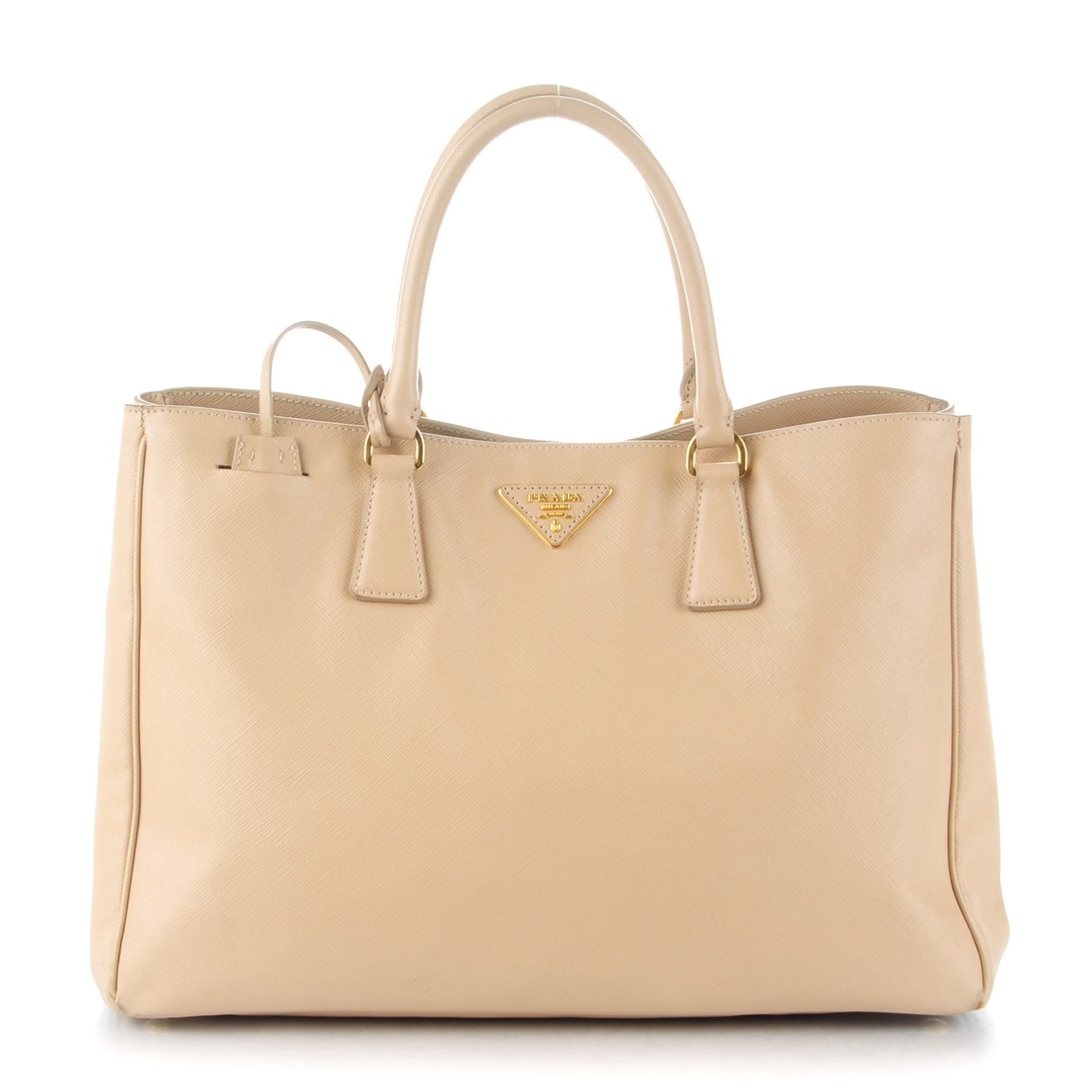 Saffiano Lux Large Tote Sabbia