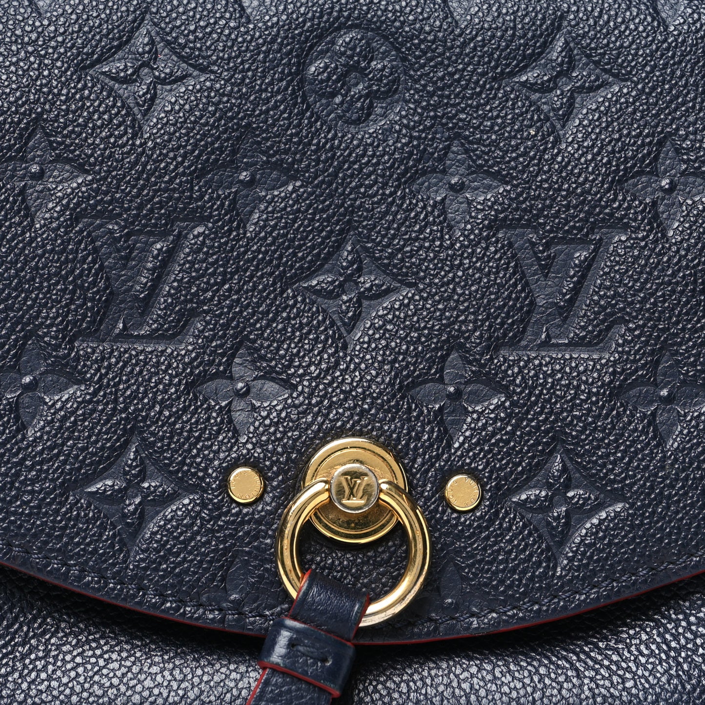 Empreinte Blanche BB Marine Rouge