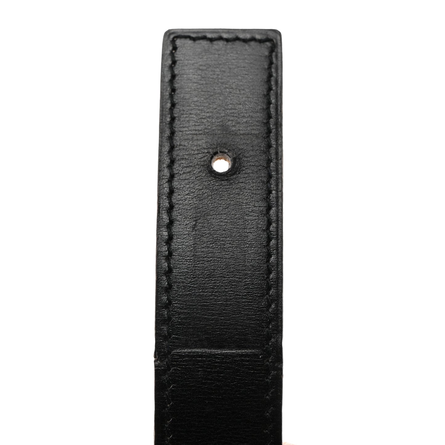 Box Courchevel 32mm Constance H Belt 75 75 30 Black Gold