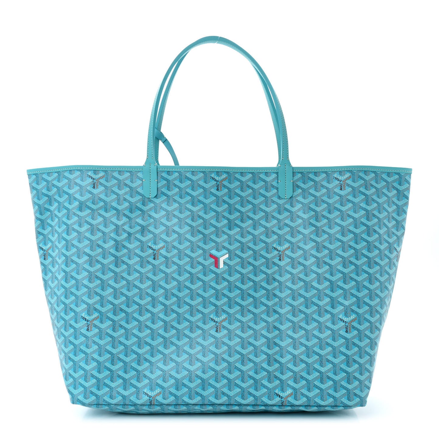 Goyardine Saint Louis GM Balise Beach Towel Set Turquoise