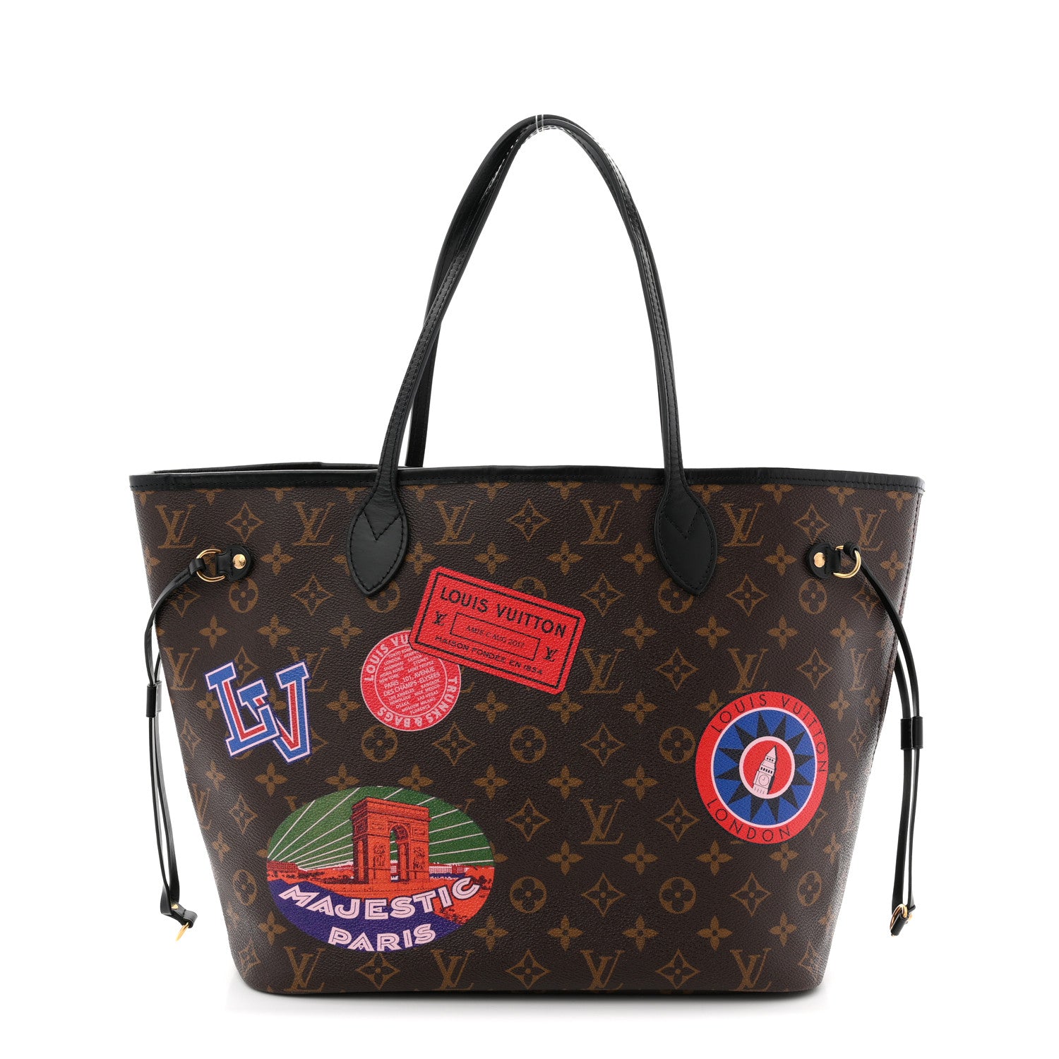 Louis Vuitton Monogram My LV World Tour Neverfull MM 1869464