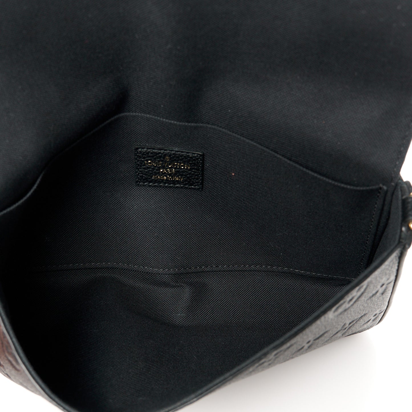 Empreinte Pochette Felicie Chain Wallet Black