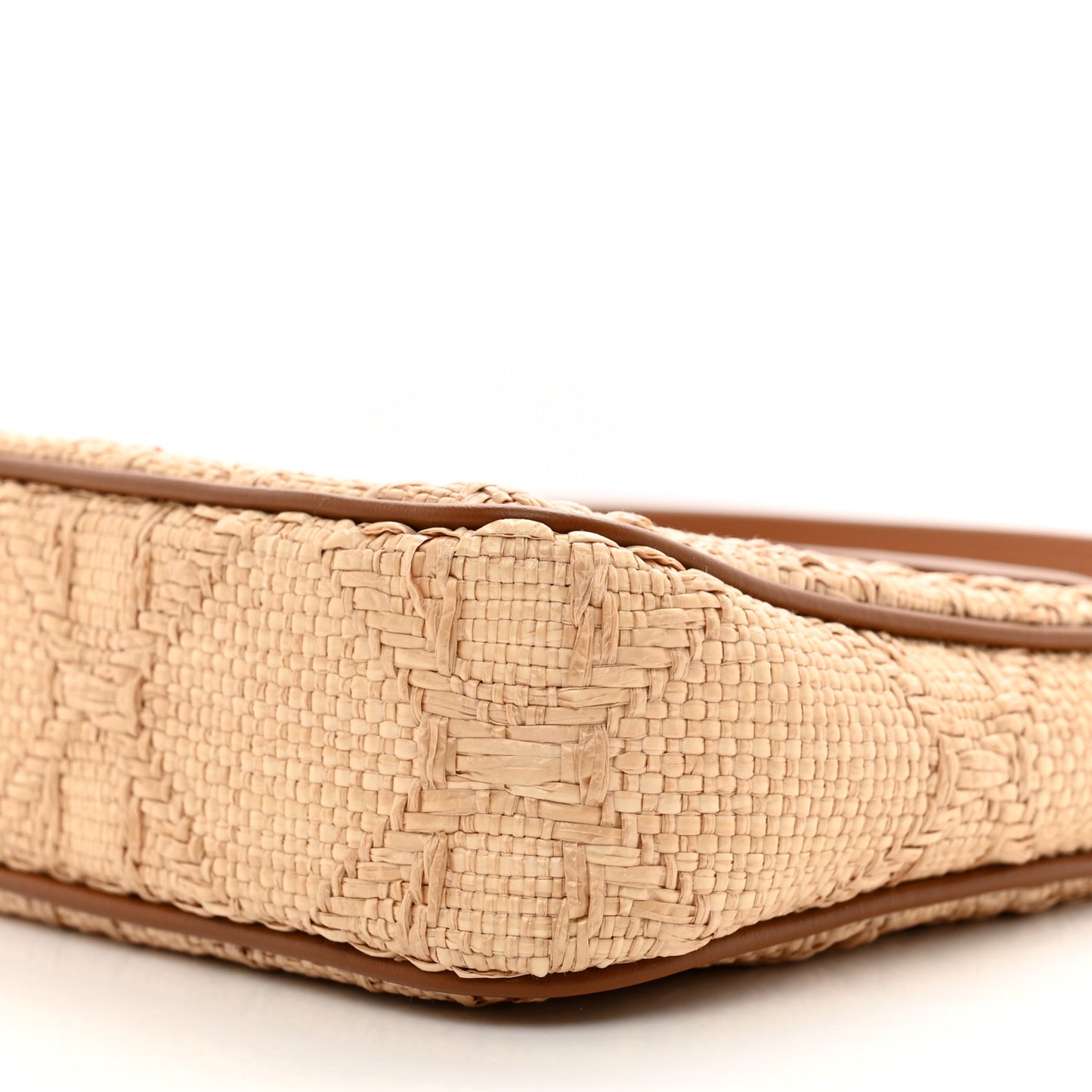 Raffia Macrocannage 30 Montaigne Avenue Hobo Natural