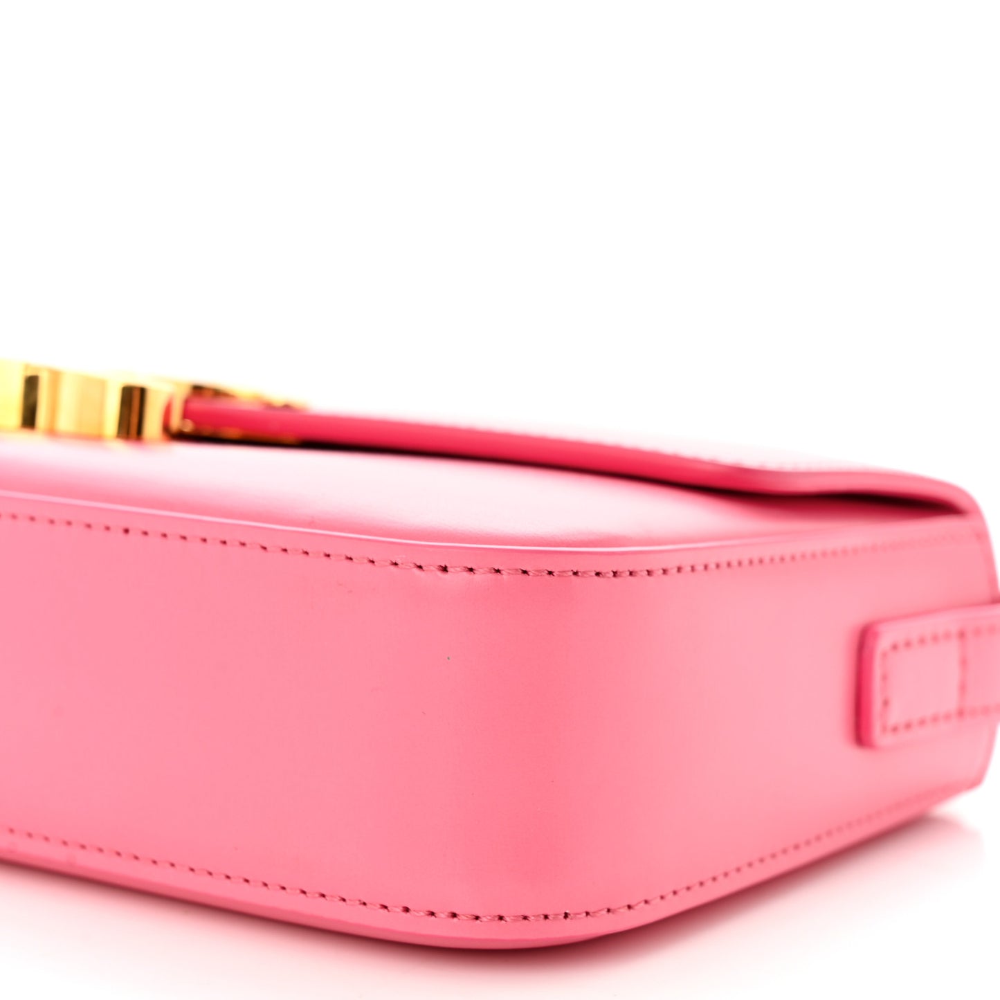 Shiny Calfskin Triomphe Flamingo