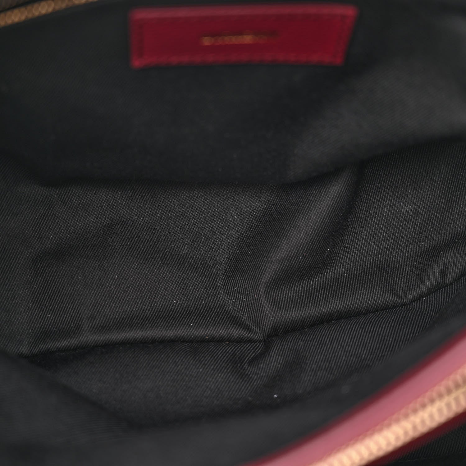 Burberry Derby Calfskin House Check Medium Banner Tote Crimson 5 of 10